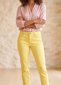 Yellow Denim Jeans (SIZE-40)