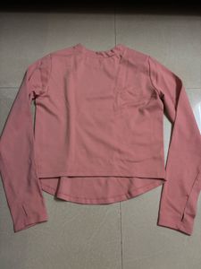 Pink Long Sleeve Top