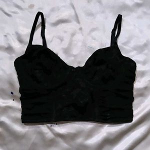 Black Cami Crop Top