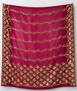 Embroidered saree Set