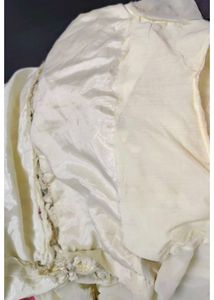Elegant Off-White Embellished Gown