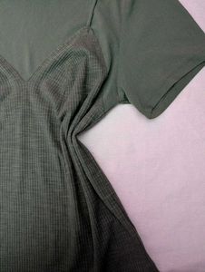 Y2K Slip-Style double Layered Tee Top