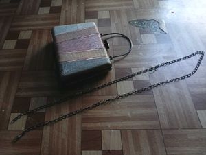 Elegant Brocade Clutch Bag