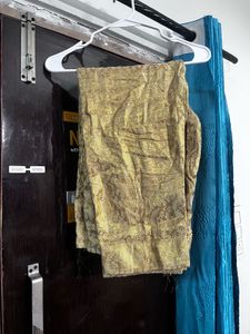 Blue &amp; Gold Indian Suit Set