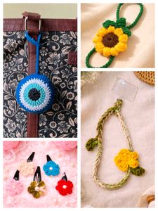 ✨Make Your Own Cute Hair Accessories Combo 🎀🎁🌈
