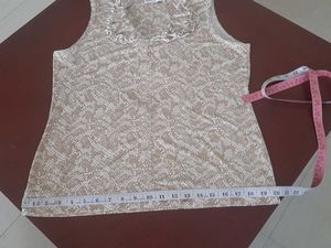 Sleeveless Snake Print Top