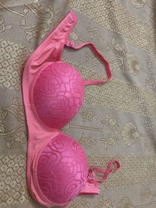 Pretty Pink Padded Bra