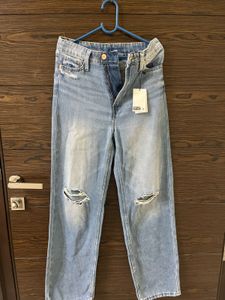 H&amp;M straight high jeans