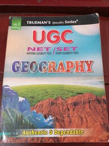 UGC NET/SET GEOGRAPHY ENGLISH MEDIUM