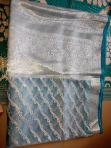 Organza Saree With Blouse