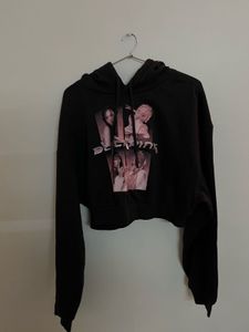 H&amp;M blackpink edition Crop Hoodie