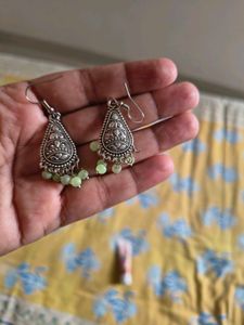 Green 💚 Earring