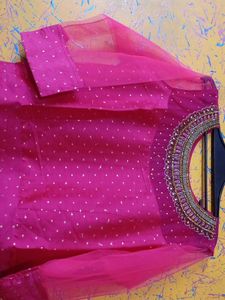 One-Piece Gown With Dupatta