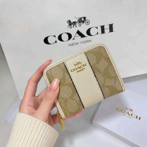 COACH MINI ZIPPER WALLET 10 AA QUALITY WD BOX