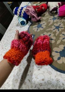 Handmade Crochet Mittens