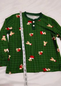 Festive Christmas kids payjama set