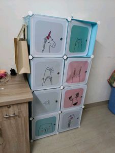 Kids personal Storage Cube Plastic