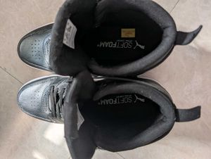 Puma Black High-Top Sneakers