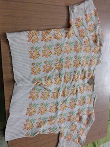 Floral Knit Top