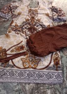 Elegant Printed Salwar Kameez