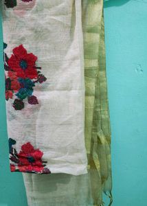 Embroidered Floral Dupatta