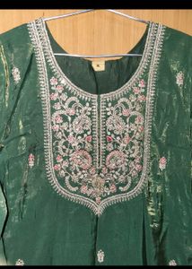 heavy wedding dress mehndi pakistani set