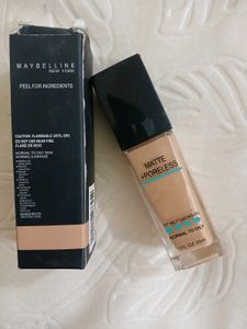 Maybelline New York fit me foundation MATTE+ POREL