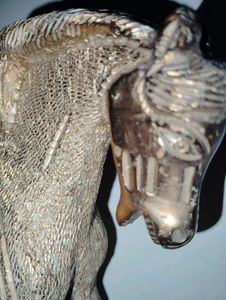 1kg RARE Aluminum Metal Horse Golden Colour