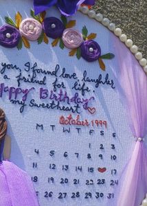 Birthday Special Embroidery