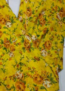 Yellow sareee
