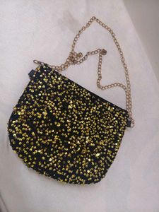 Sparkling Sequin Clutch Bag