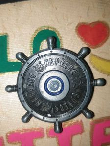 One Piece Jolly Roger Metal Pendant