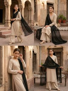 Elegant Printed Kurta Set with Dupatta
