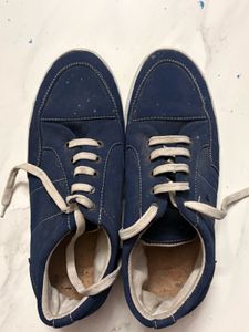 Navy Blue Casual Shoes