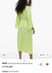 Neon Green Beach Cover-Up