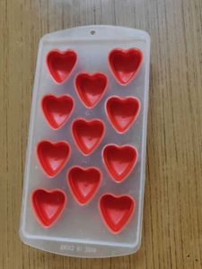 Unused Heart Shaped Ice Cube Tray/Chocolate Mould