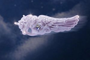 Flower Knows Unicorn Hair Clip