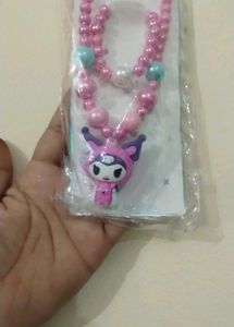 Kuromi Beaded Necklace