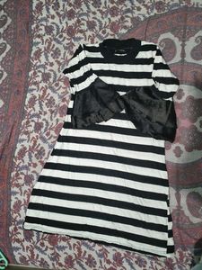 Striped Mini Dress