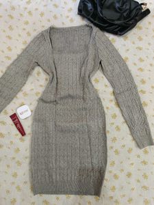Knit Bodycon Dress (Get one item free)