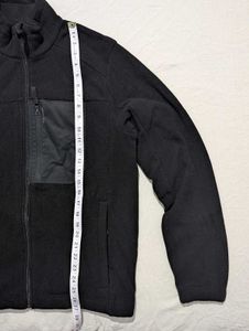 Men's Black Fleece Jacket