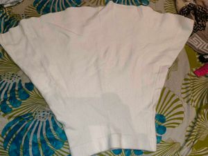 White Knit Top - Casual & Comfy