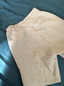 Casual Beige Shorts