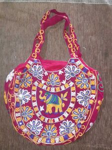 Bohemian Embroidered Elephant Bag(set of 2)