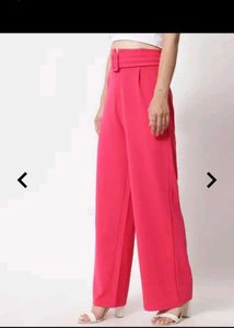 Hot Pink Wide Leg Pants
