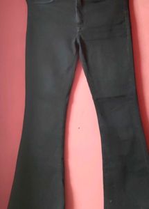 Classic Flared Dark Wash Jeans