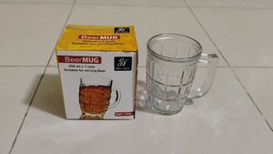 New Unused Glass Mug 350 ML