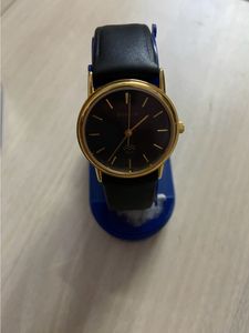 Sonata Vintage Black Watch For Men