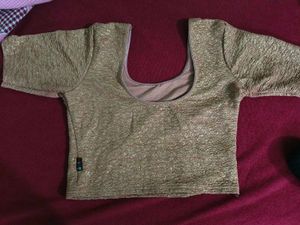 Golden Textured Blouse
