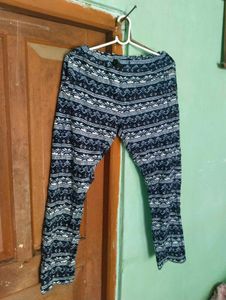 length 36,Cozy Printed Pajama Pants